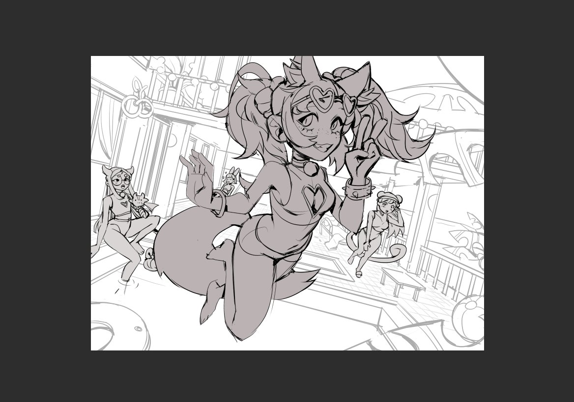 ... yall,, clip studio paint is too powerful 