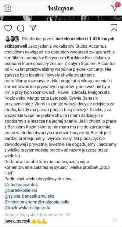 _nie_wiadomka_'s tweet photo. Paweł Skiba się wypowiedział i bardzo go popieram #barteklive https://t.co/ULpsxJi8Nf