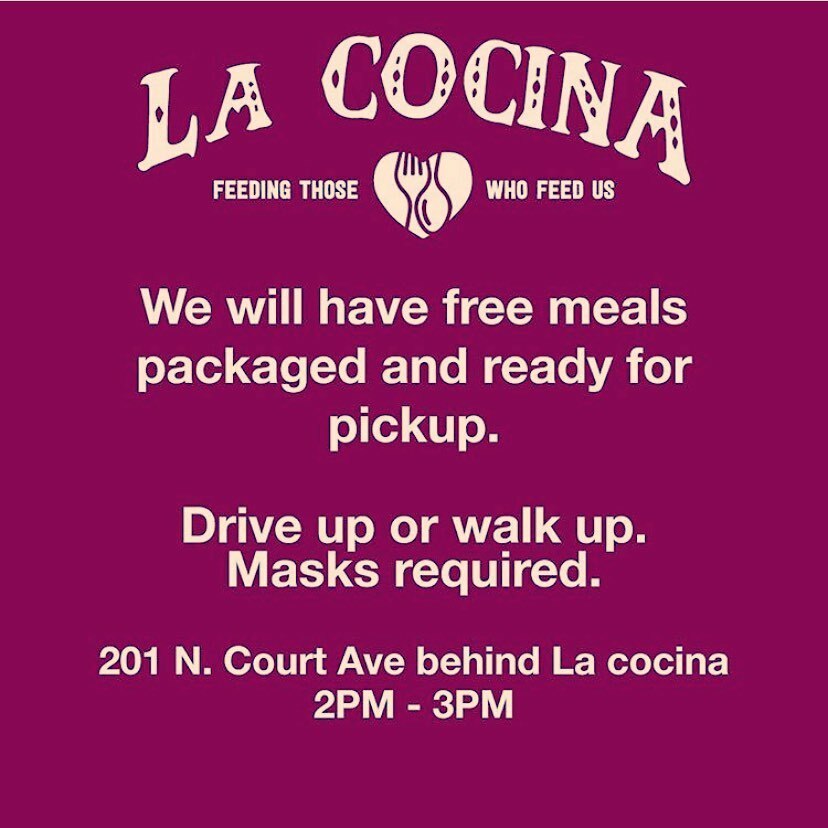 lacotucson's tweet photo. Today’s menu (Friday, September 4th):
Choice of chicken or bean and rice burritos served with calabacitas, and a cookie. 

Anyone who needs a meal is welcome 💛 https://t.co/86WY9oHM5t