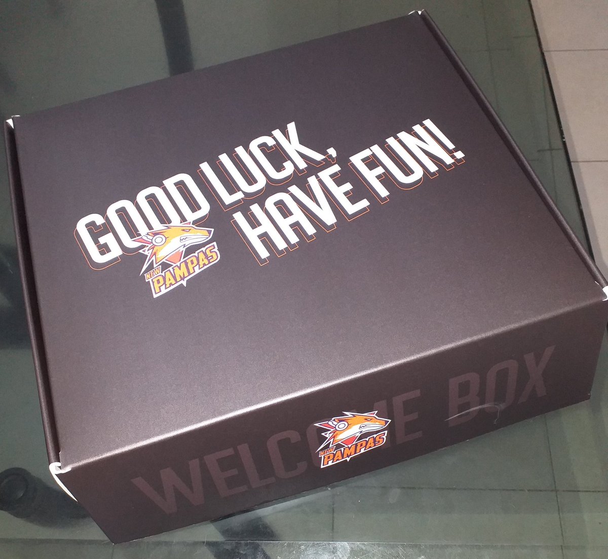 Max442_'s tweet image. Gracias por la bienvenida @newpampasgg #GoPampas