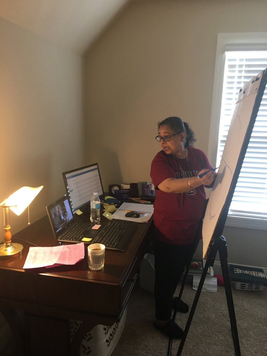 heyward_gibbes's tweet photo. Hi-five to Mrs Jaggi for providing model instruction during virtual learning! #6thgradesquad https://t.co/iLfDMvflfN