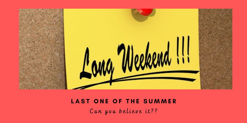 jeanniebrew's tweet photo. Almost there... you've got this, finish out this week! How are you spending the last long weekend of the summer? #oakville #weekendvibes #longweekend #issummerreallyover #realtorlife #helpingyoumoveforward https://t.co/yoxUJBzELU