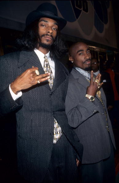 XXL's tweet photo. Tupac and Snoop Dogg at the VMAs on this date in 1996 https://t.co/T38goNSvYu