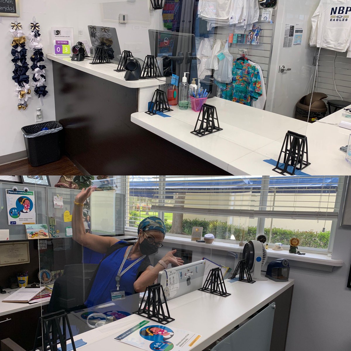 STEAMatNBPS's tweet image. Two more locations ready to welcome back our @NBPSEagles students #nbpsteam #studentdriven #STEAMpowered
