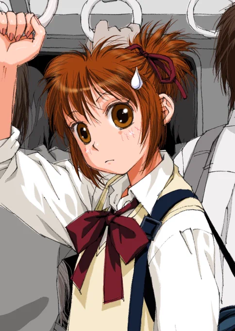 過去絵なんですが…完成データを縮小無しの100%のまま一部分をトリミングしてアプしています〜その,25悪あがき修正しているものは少しボケるので100%感ないですが実作業データサイズなのです(≧w≦;) 