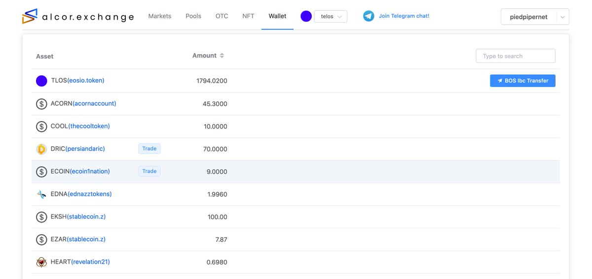 Curious how to move TLOS tokens to use on <a href="/DefiboxOfficial/">Defibox</a>?

Alcor Exchange has an incredibly handy  IBC enabled wallet you can use!

Just login and hit the big blue button 'BOS Ibc Transfer' and follow the prompts to move your tokens onto EOS.

telos.alcor.exchange/wallet #defi