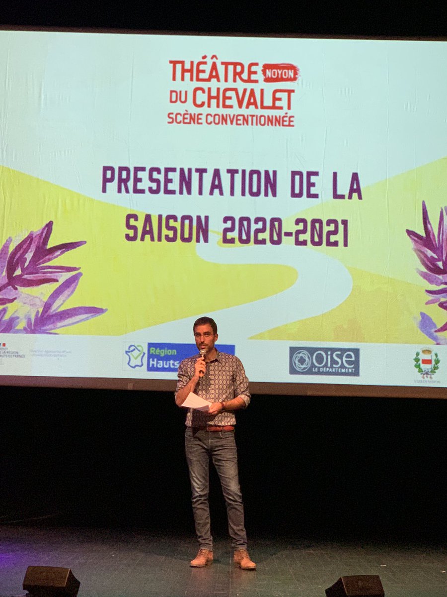 CBureaubonnard's tweet photo. Présentation de la saison culturelle au #chevalet ds #noyon https://t.co/MkLSNMEYvc