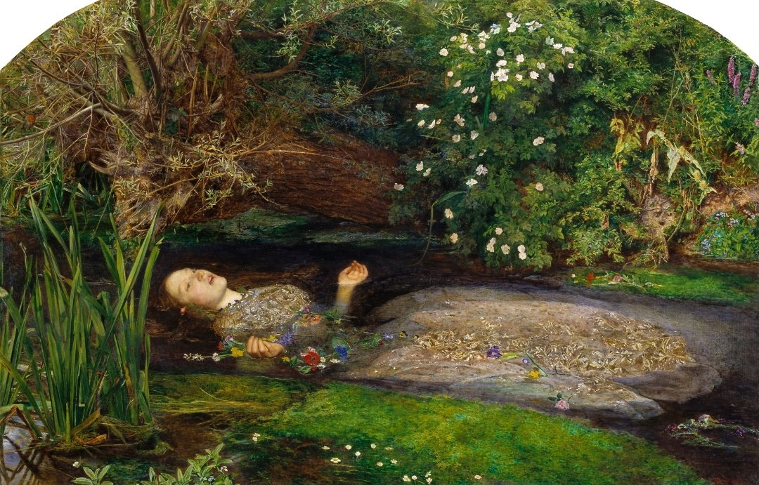 Humanista2020's tweet photo. OFELIA - JOHN EVERETT MILLAIS https://t.co/saxiHBh1td
