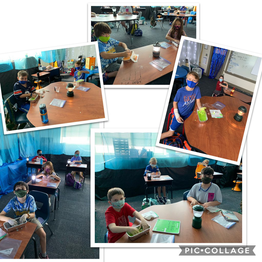 THIRDwithLipsey's tweet photo. Lots of fun things going on in ThIrd Grade today! In math, we used counters to help us understand multiplication equations and create models. In science, we explored solids and liquids by making Oobleck! #BePrinceton @Princeton_OCPS https://t.co/Ca1W74VosE