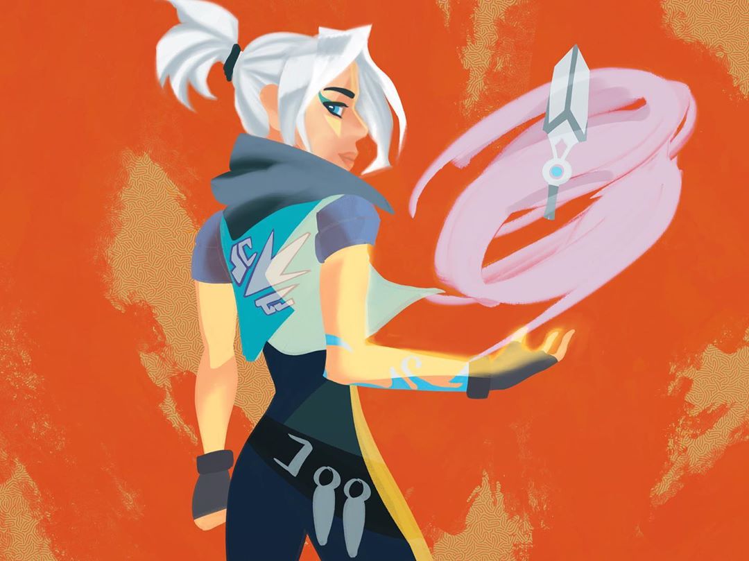 Jett from #Valorant