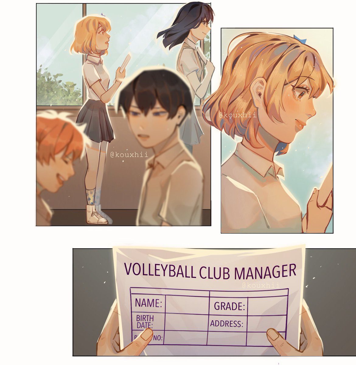 Kou It Was Yachi S Birthday Yesterday Ily Yachi Thank You For Your Efforts Haikyuu Hq 谷地仁花誕生祭 Kou It Was Yachi S Birthday Yesterday Ily Yachi Thank You For Your Efforts Haikyuu Hq 谷地仁花誕生祭