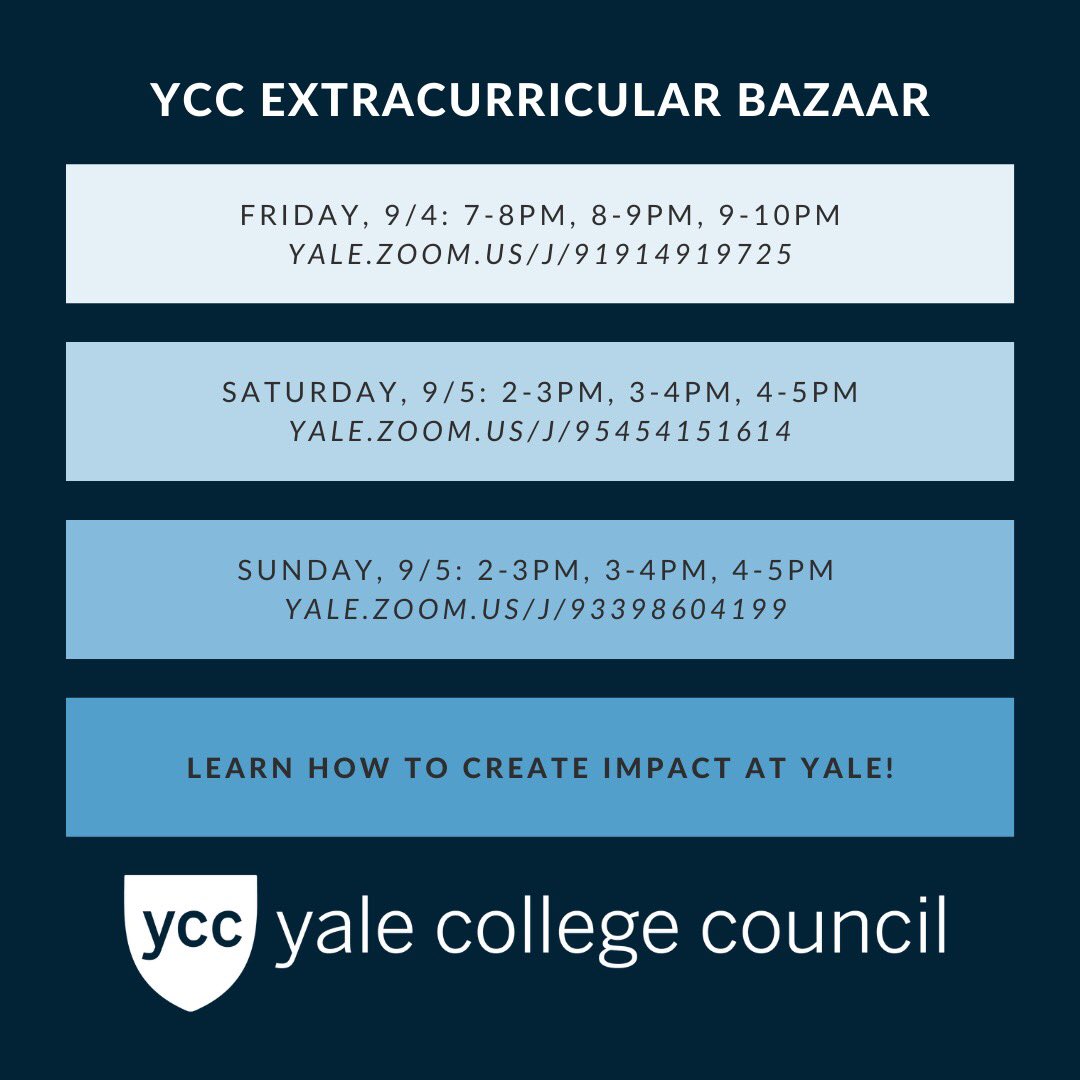 Tonight, tomorrow, and the next day!