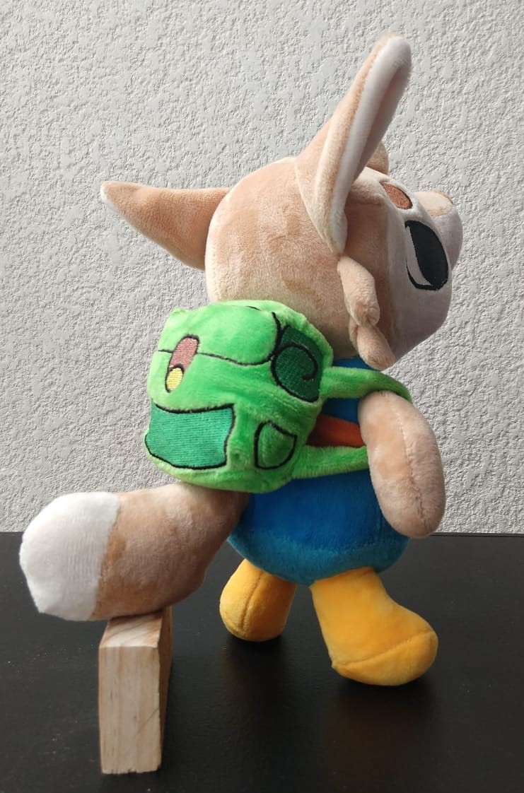 There's going to be some physical rewards for the #LonesomeVillage #Kickstarter. 

This Wes plush is going to be one of them 😊🦊

You can follow the prelaunch page here to get notified when we go live:

▶️kickstarter.com/projects/ogrep…

#gamedev #indiegame