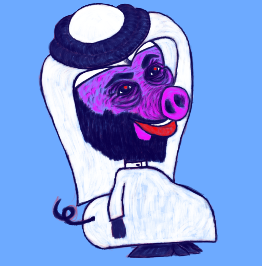 #cute #happy #SaudiPig, #SaudiCrownPrince #KingSalman #OilPig #MoneyPig #Piggi #Pig #Pigs #Art #SaudiCrownPig #PigKingSalman. https://t.co/videSWRC8o