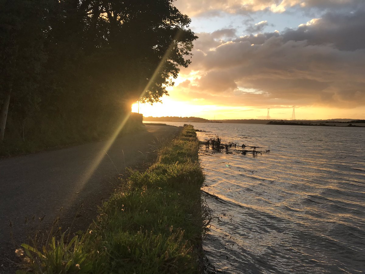 RuthRing's tweet photo. Magical sunset on Great Island. #Cobh #BackOfTheIsland #NorthernShore #sunset #FridayFeeling https://t.co/hpKg0BPBKP