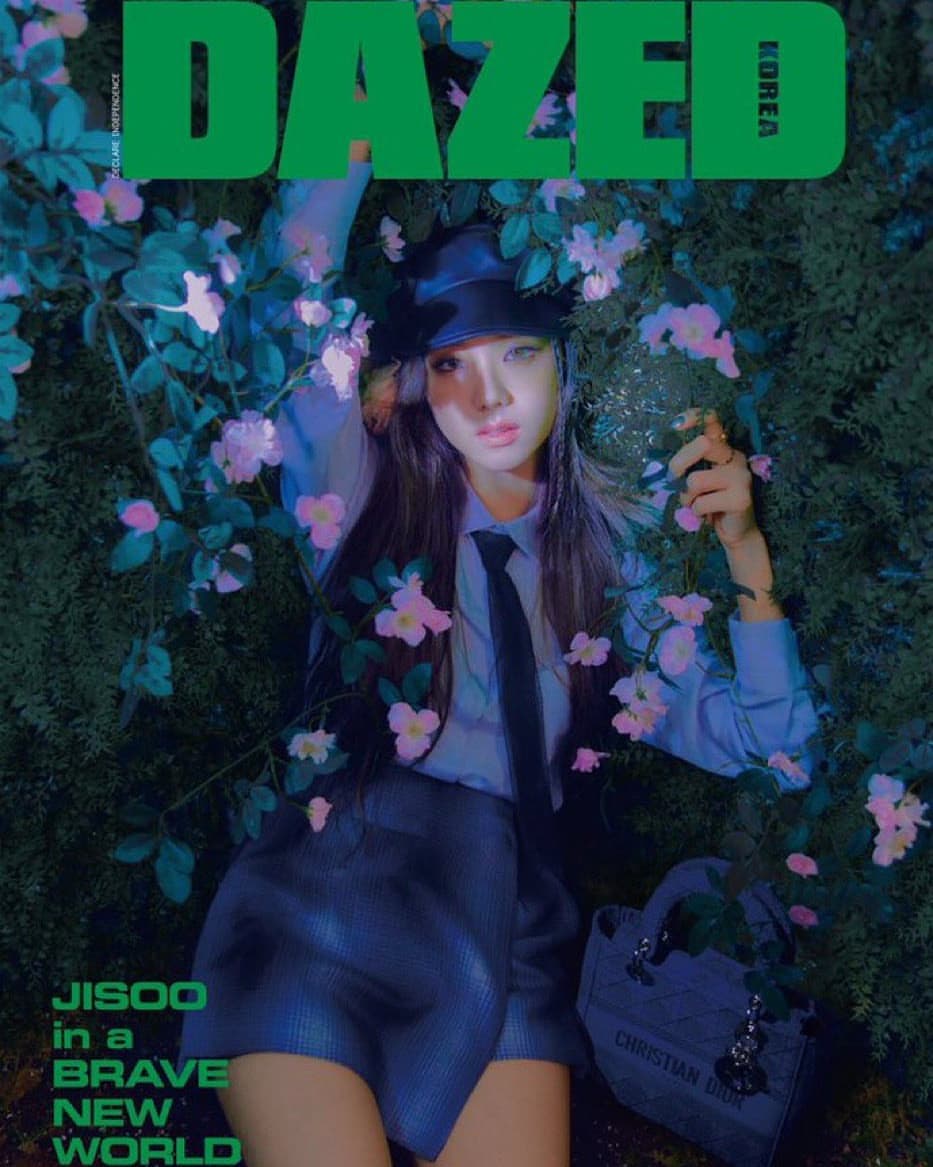 Sarablink9's tweet photo. #blackpink @BLACKPINK #JISOO #DAZEDKOREA @DazedKorea https://t.co/zDXTlquzF8