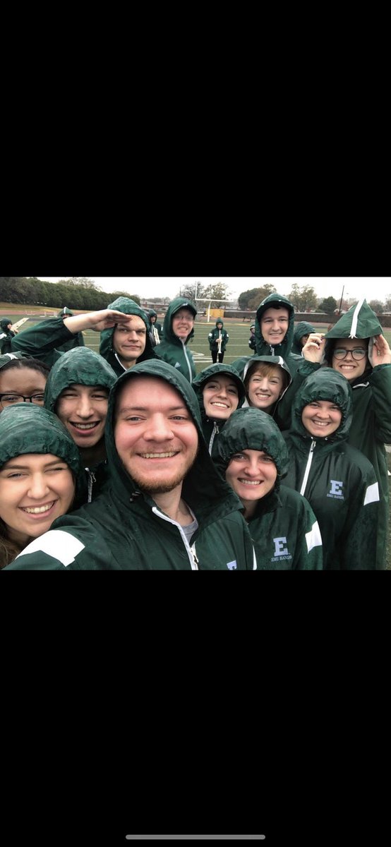 EMUCLARINETS's tweet photo. Hey clarinets and clarinet fans! It’s school color day and #blockEfriday. Let us see your green and white and the lovely block E💚🦅 https://t.co/9VGrC8Pcsa