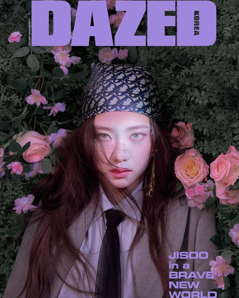 Sarablink9's tweet photo. #blackpink @BLACKPINK #JISOO #DAZEDKOREA @DazedKorea https://t.co/zDXTlquzF8