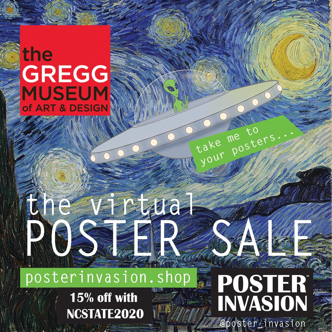 greggmuseum's tweet photo. Need a little Van Gogh? Monet? Kahlo?
Visit https://t.co/GwgqHx3CCp for a complete selection of art posters, cards and more.
NCSTATE2020=15% off, too.
#greggmuseum, #artsncstate, #posterinvasion https://t.co/c2tyx5w8D4