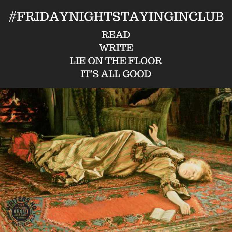 writers_hq's tweet photo. Definitely feeling the 'lie on the floor' bit today, who's with us?

#FridayNightStayingInClub https://t.co/m5Gw2ri7bS