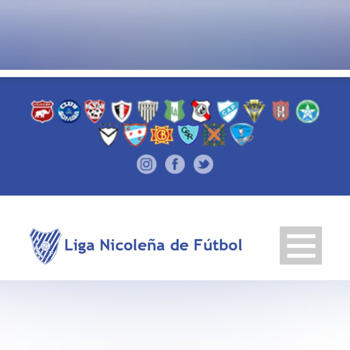⚽ℹ️ #Futbol #LNF 
FIN DE LA TEMPORADA 2020 
LIGA NICOLEÑA DE FÚTBOL Afiliada a A.F.A.-Miembro de la Fed. Bon. Pam de Fútbol Fundada el 22 de Octubre de 1927 Juan B. Justo 116 – San Nicolás 2900.
lnfsannicolas.com.ar/nota?id=12