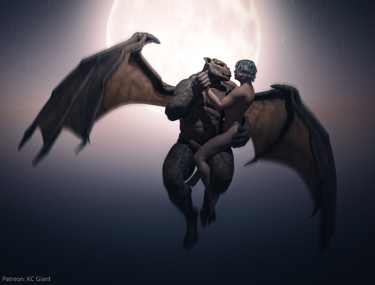 kc_giant's tweet photo. High above the clouds, safe in his arms.
I'm on a fantasy kick this week and really digging this couple. Really wish he'd come swoop me out of this mess.
More on: https://t.co/fknnVMpmwx
#gargoyle #fantasydaddy #wingedbeast https://t.co/rFM9hTGcLc