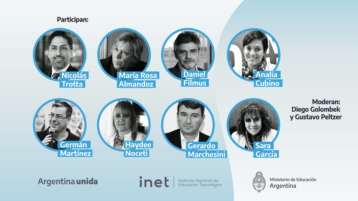 INETetp's tweet photo. 📢 15 años de la sanción de la ley de #EducaciónTécnicoProfesional 

Invitamos a toda la comunidad educativa a celebrar con una Charla - Homenaje

📆 Lunes 7 de septiembre, 10 am

🖥️ https://t.co/dQBGHsADwd

 #15AñosDeLeyETP 🇦🇷
#LaTécnicaSigue https://t.co/TDCYZQ3SZc