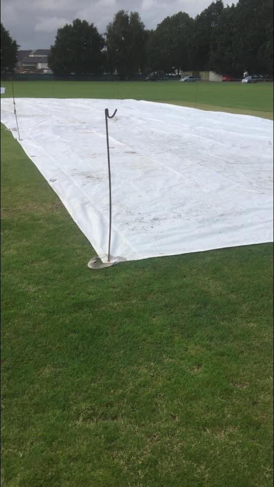 MonmouthCC's tweet photo. Sad to report that our tarpaulin cover sheet was taken from our Chippenham fields 3rd XI wicket overnight on Thursday into Friday morning. If anyone has any details of its whereabouts we’d be most grateful to have it returned!! #disappointing https://t.co/KVUO2CjtgI