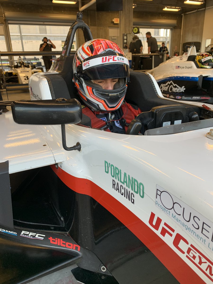dOrlandoRacing's tweet photo. Indy was not nice today! Solid Race 2 making the move up from 8th qualifying position to finish 6th! But Race 3 was crazy!!! #crazythings #teamcoopertire #roadtoindy #movingup #raceday #fastthings https://t.co/D4lsPkBIKj
