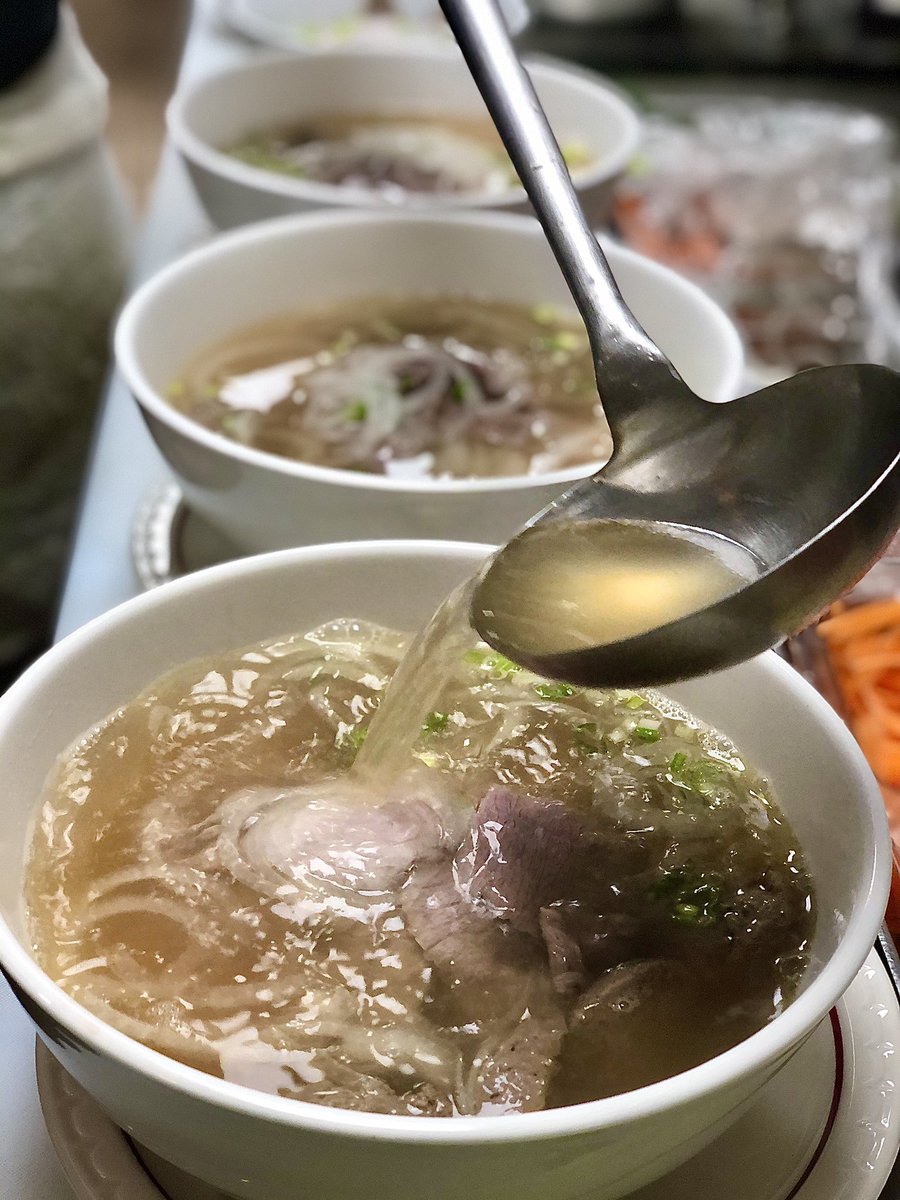 RedPepperLawton's tweet photo. Anthony Bourdain would say “For me, a good bowl of pho will always make me happy.”
Come have some happy pho to start of your Labor Day week. Don’t forget to grab some Vietnamese Iced Coffee too.
@RedPepperLawton #bestphonoodlesoup #phonoodlesoup #khmerpho #lawtonfoodies https://t.co/prHIurNbQH