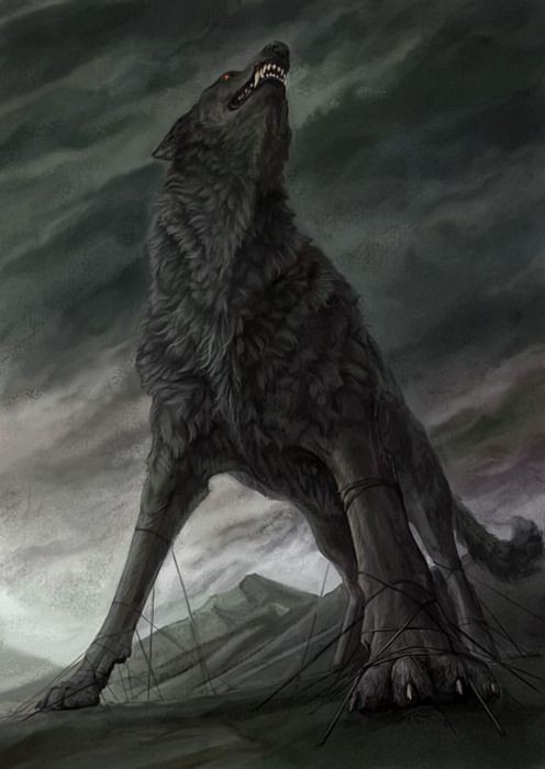 Fenrir took after his father Loki in the worst of ways. He inherited Loki's evilness and cruelty. He grew so much in size that the gods of Asgard saw him as a threat to their kingdom. After discussing, the gods decided something had to be done as such a large creature...