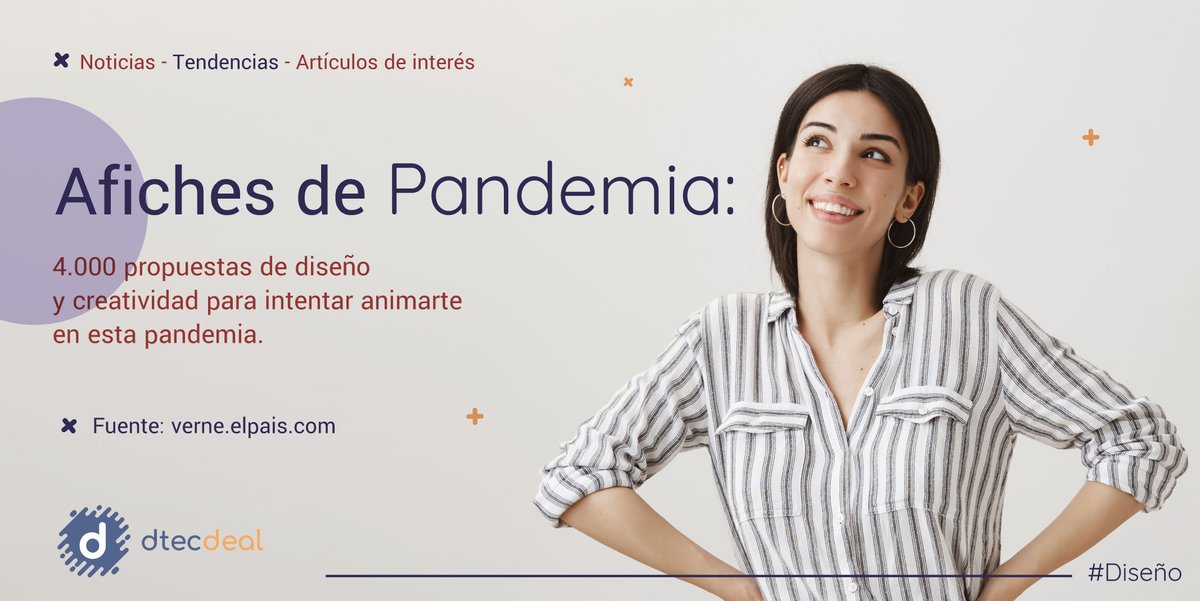 Dtecdeal_'s tweet photo. La ONU lanzó una convocatoria para crear una plataforma de contenido creativo gratuito sobre la #covid19, con la idea de difundir información fiable, mensajes de apoyo y optimismo. Más 4.400 trabajos seleccionados de 143 países. Conoce algunos de ellos en https://t.co/ZGRxOIHdui https://t.co/dB4GkkrMh6