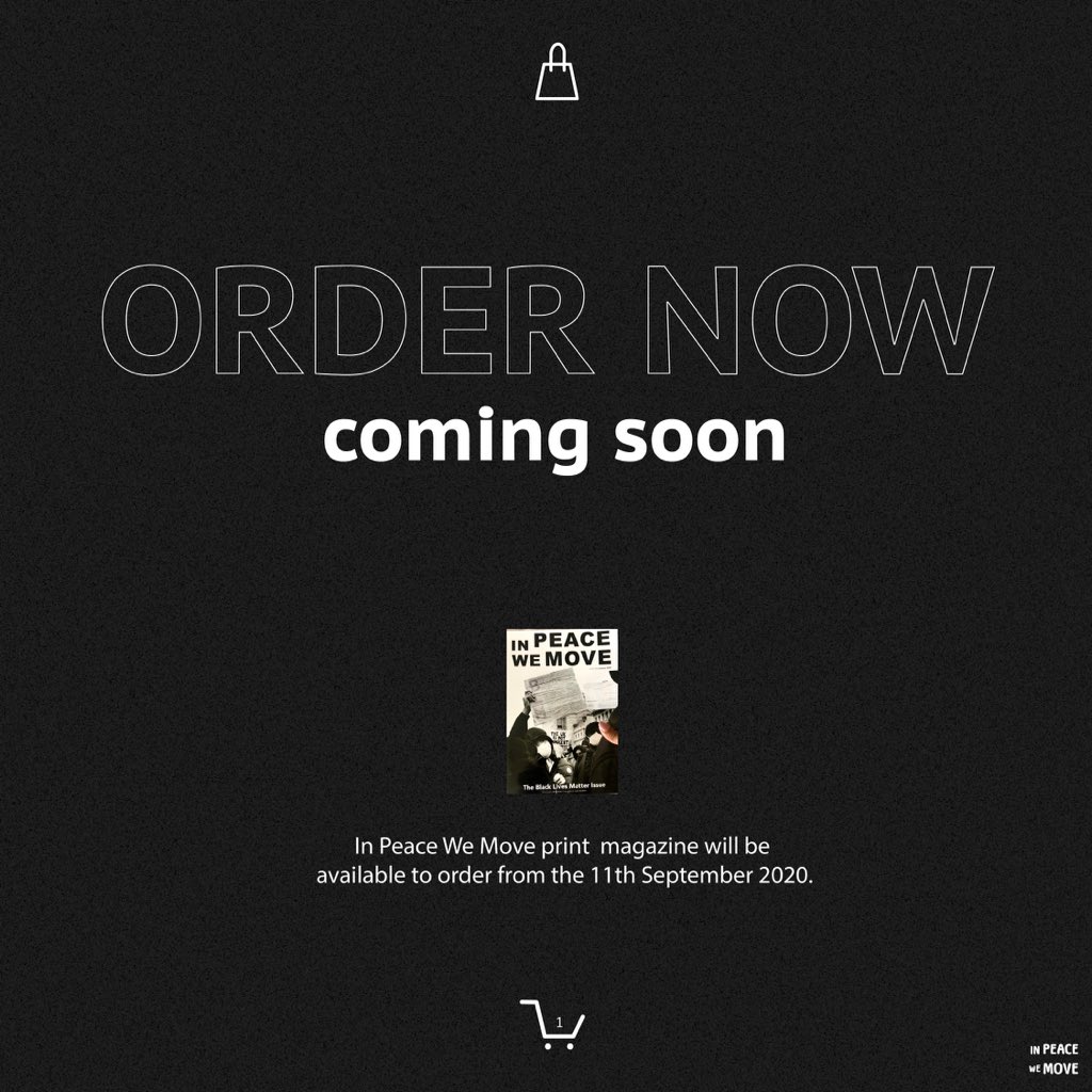 InPeaceWeMove's tweet image. 🔊 Pre-Order NOW! Coming soon 🛒

In Peace We Move print magazine will be available to order from the 11th September. ✨ #Magazine #InPeaceWeMove #GraphicDesign