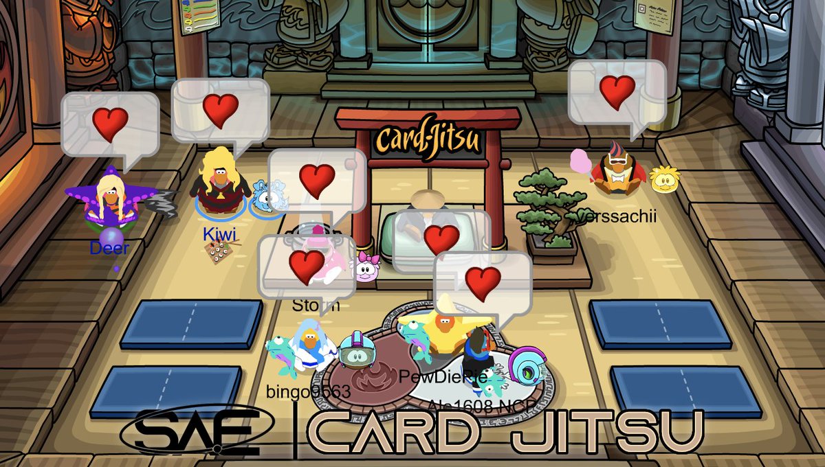 ncpSAE's tweet photo. Today Kiwi hosted a Card Jitsu Tournament! Thank you to everyone for joining this tournament and congrats to @DeerNCP for becoming the Card Jitsu Champion!! 🥳💚 https://t.co/GCPvIhKdVR