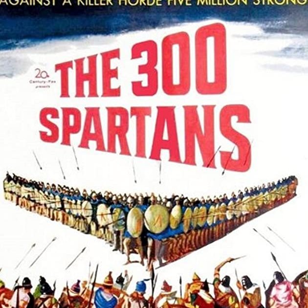 Several people told  @reeshistory and me that "The 300 Spartans" is a better movie than "300" and we should watch that instead.Really, though?Let's see how it do.  #HATM