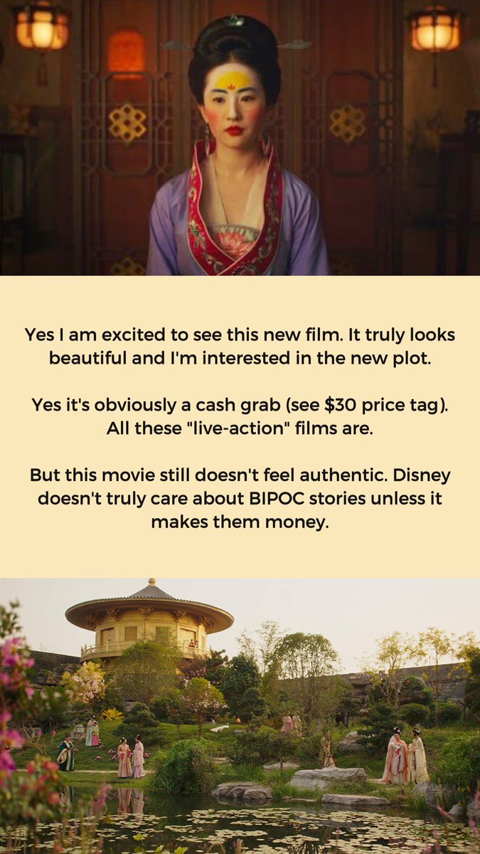 Some thoughts on  #Mulan    [1/3]