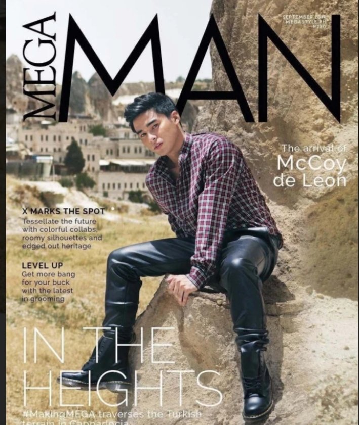 gummy_0710's tweet photo. THANK YOU @mega_magazine for all these wonderful &amp; unforgettable opportunities for our man @MccoydDeleon 🖤 Good luck and Congratulations for #TheNewPhase!  #MEGAHasChanged https://t.co/lE2agbnTUZ