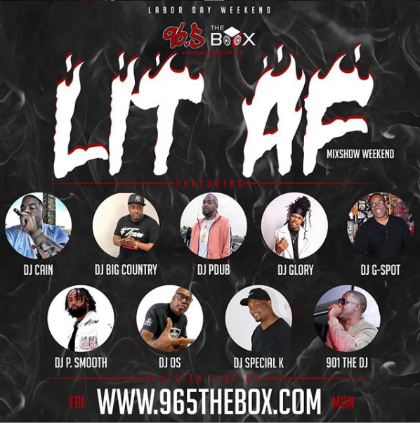 965TheBox's tweet photo. BACK BY POPULAR DEMAND! πβ
We give you ππ The LIT AF LABOR DAY WEEKEND MIX SHOW!!!!πβ
Y'all know how 96.5 The Box GETS DOWN! We have the HOTTEST DJ'S π‘οΈπ₯π₯π₯π₯ON THIS ONE! β
will be keeping you LIT while you're in the MIX!β
#965thebox #labordaymixshow #hottestdjs https://t.co/W8MyD5zNLG