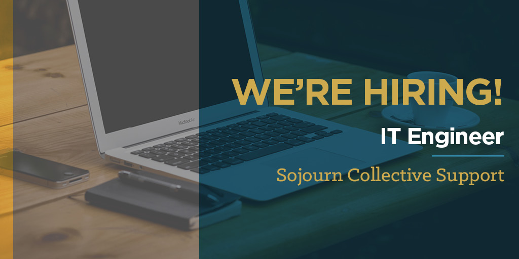 Do you want to use your IT skills in a ministry context? Apply to be Sojourn's IT Engineer! sojournchurch.com/careers