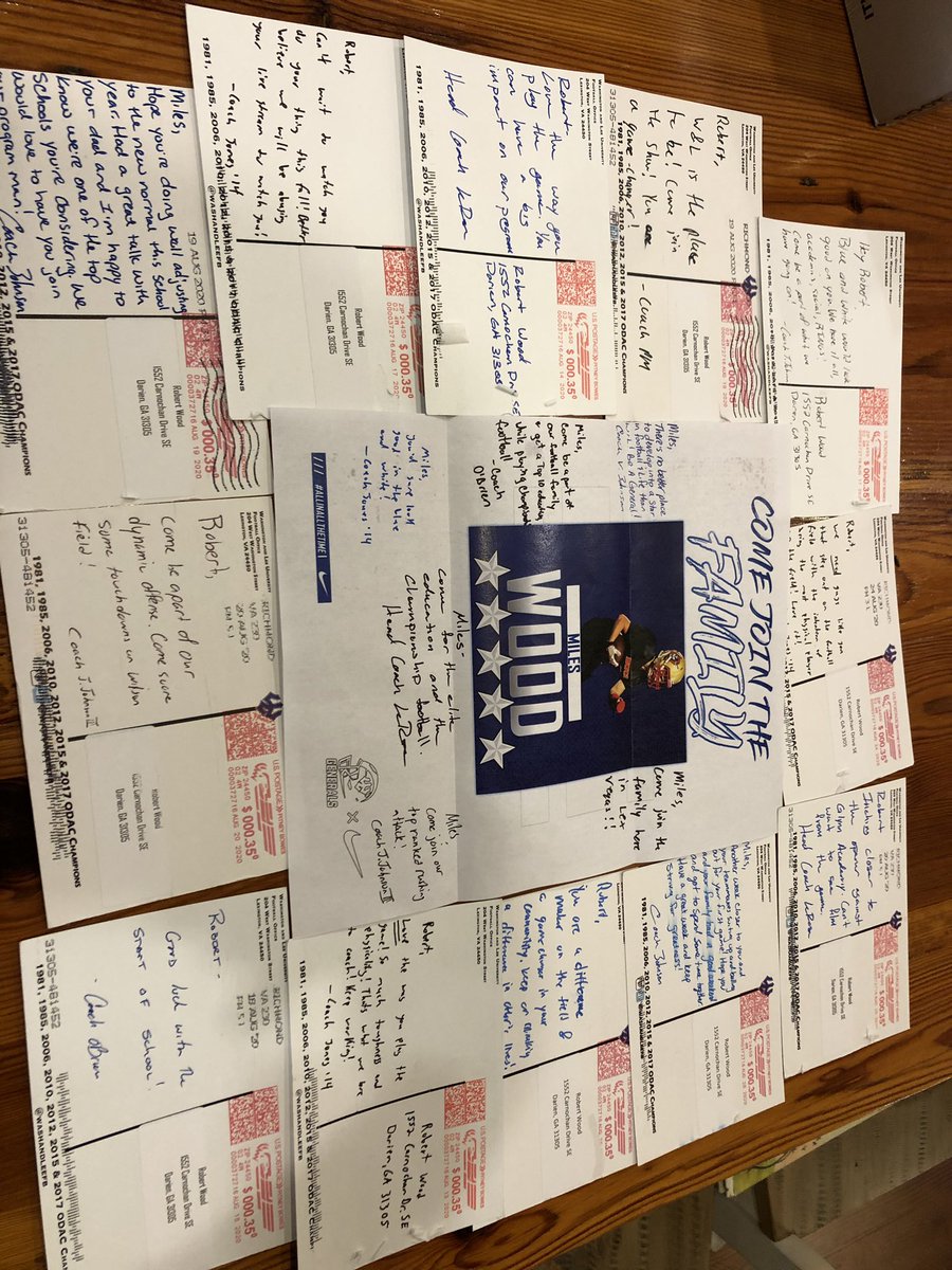 MilesWood16's tweet photo. Really appreciate all the love! @WashandLeeFB @coach_vj @CoachJones_WL @CoachOB_WL @coachlerose https://t.co/lVEsUCwiPb