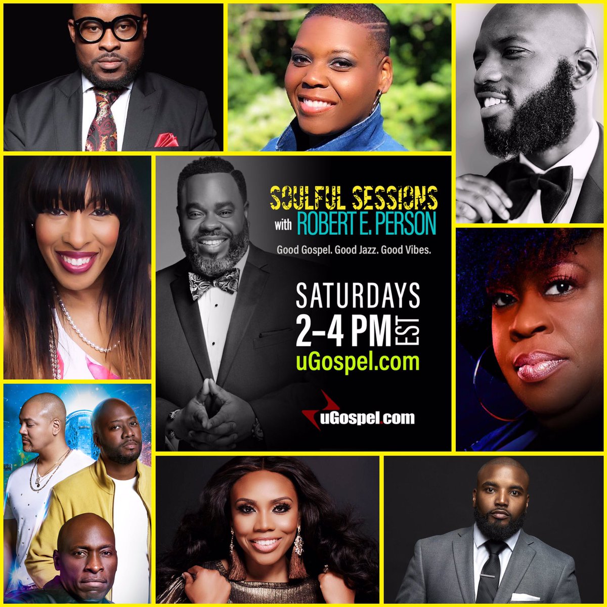 ‼️TOMORROW on @solsesionsradio w/ @RobertEPerson 📻 we will feature #PhilipMercer @TynetteDaniels @micmyvocals @TanyaDLewis @KendallKingbiz @drk2lghtmsc @CapriaMcClearn #DemetriusWest & more. 🎧 @ 2PM (EST) 🕑 at @ugospel Radio on uGospel.com‼️