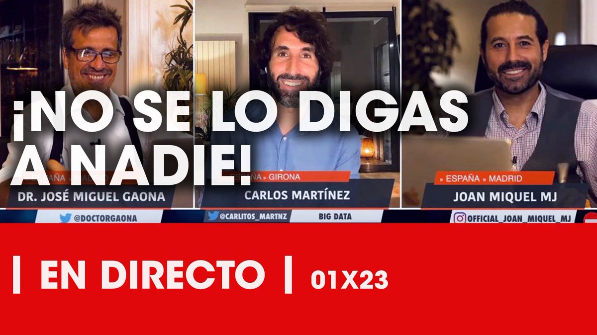 LRsecreta's tweet photo. TIC, TAC, TIC, TAC, TIC, TAC... -> https://t.co/pPXBowdRoN

#LaReuniónSecreta ⛔️ https://t.co/jfzixrJ77K