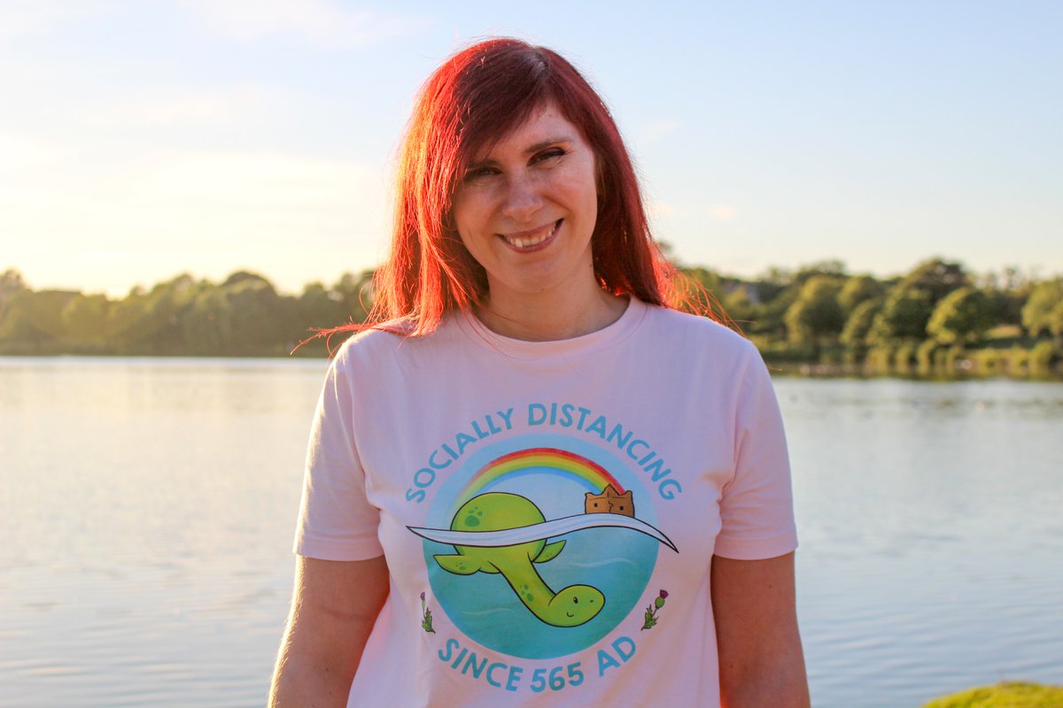 charliedearillo's tweet photo. Couldn't resist a loch-side photoshoot for my brand new t-shirts! 😍🌈
Super soft, super sustainable and made by fairies in a magical wind powered factory (probably) ✨
FREE UK SHIPPING this weekend! https://t.co/6Hnji9c1p1 

#teemill #socialdistancing #lockdown2020 https://t.co/mVCZzWmTZt