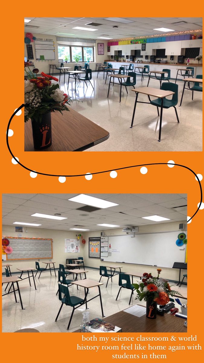 LMSOBryan's tweet photo. LOVING seeing students back in person in both of my classrooms this year! #BestJob #TigerUp https://t.co/nXJV2kbF1Z