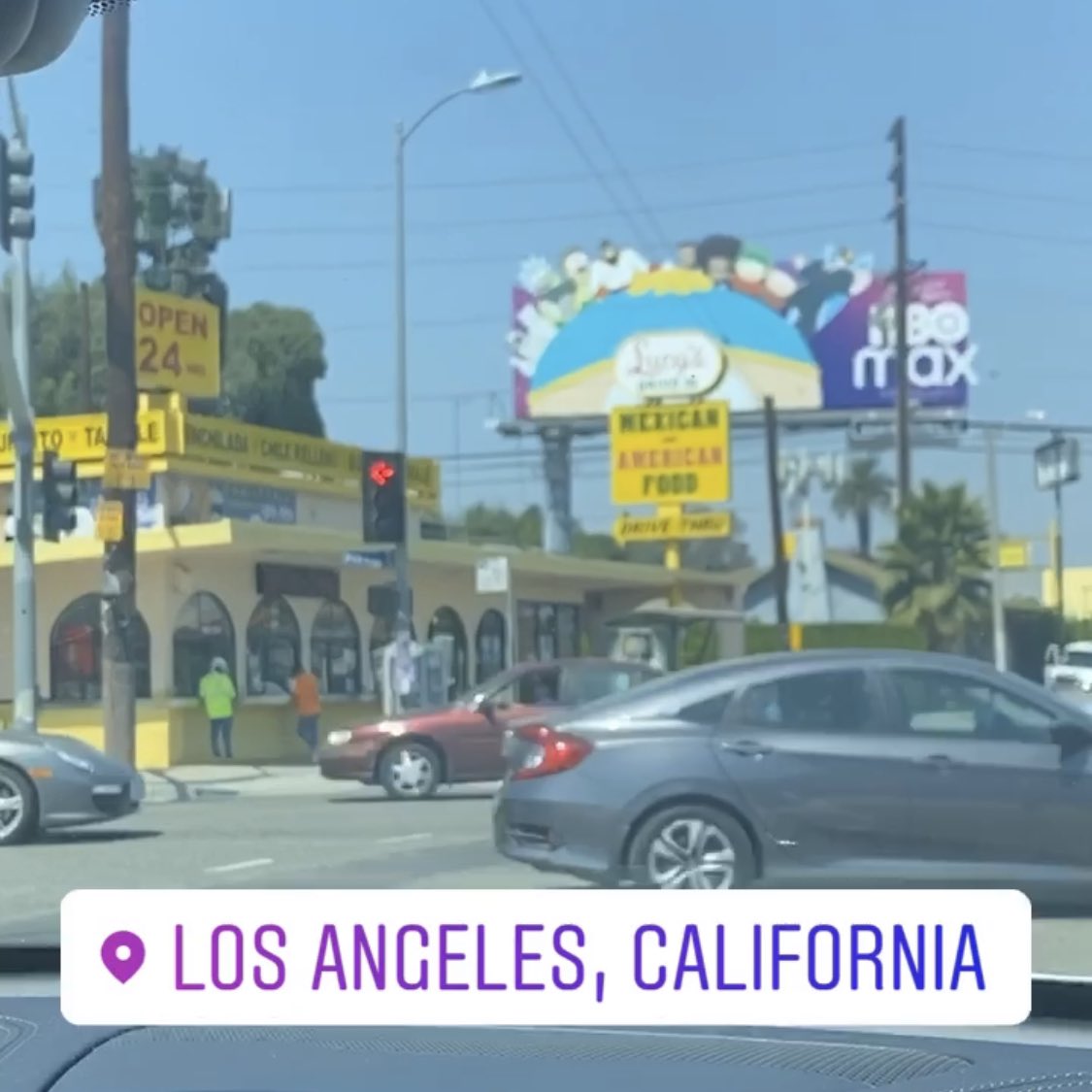 DeAngeloMc90's tweet photo. Had no choice but to think about my #ATTFamily in #LA #HBOMax #ATTLA https://t.co/RLo8HJUvtK