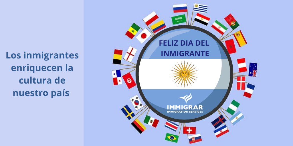 IMMIGRAR's tweet photo. Feliz día del #Inmigrante! #IMMIGRAR https://t.co/kxSilc5Cxm