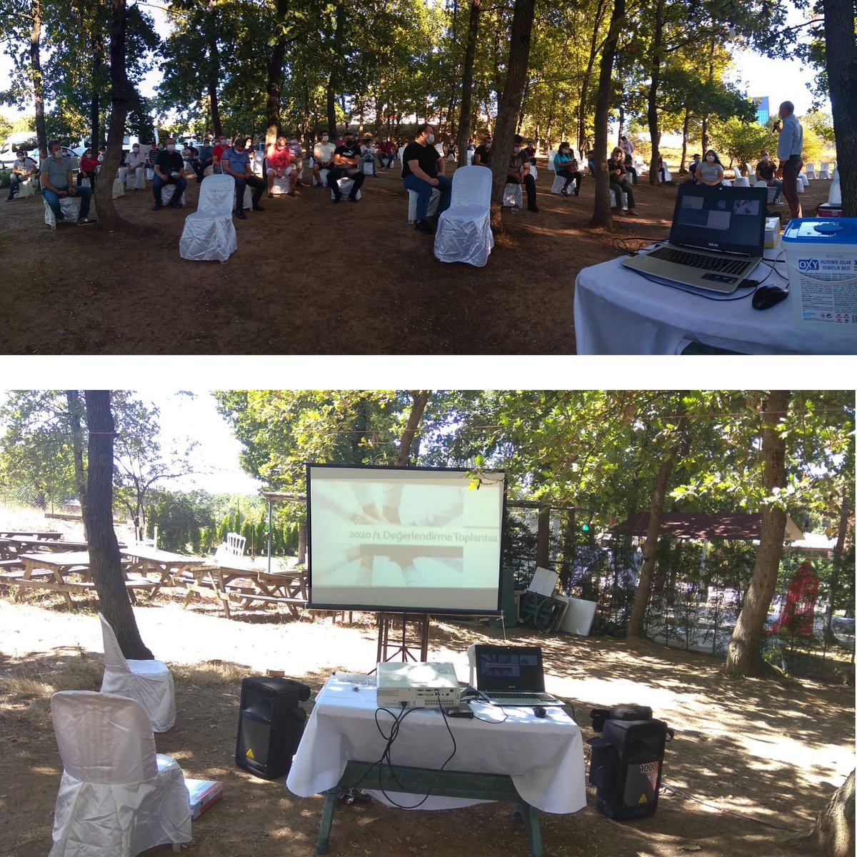 EkipmanCo's tweet photo. Pandemi dolayısıyla çalışma koşulları değişse de hayat devam ediyor, etmeli de! #Açıkhava #toplantı'sı, #eğitim, #seminer vb. etkinlikleriniz için ihtiyaç duyduğunuz ses ve görüntü #ekipman'larını #kiralama çok kolay;) 
Hemen arayın, #pratik çözümlerimizle tanışın: 0850 255 1884 https://t.co/9YC1LnKRAP