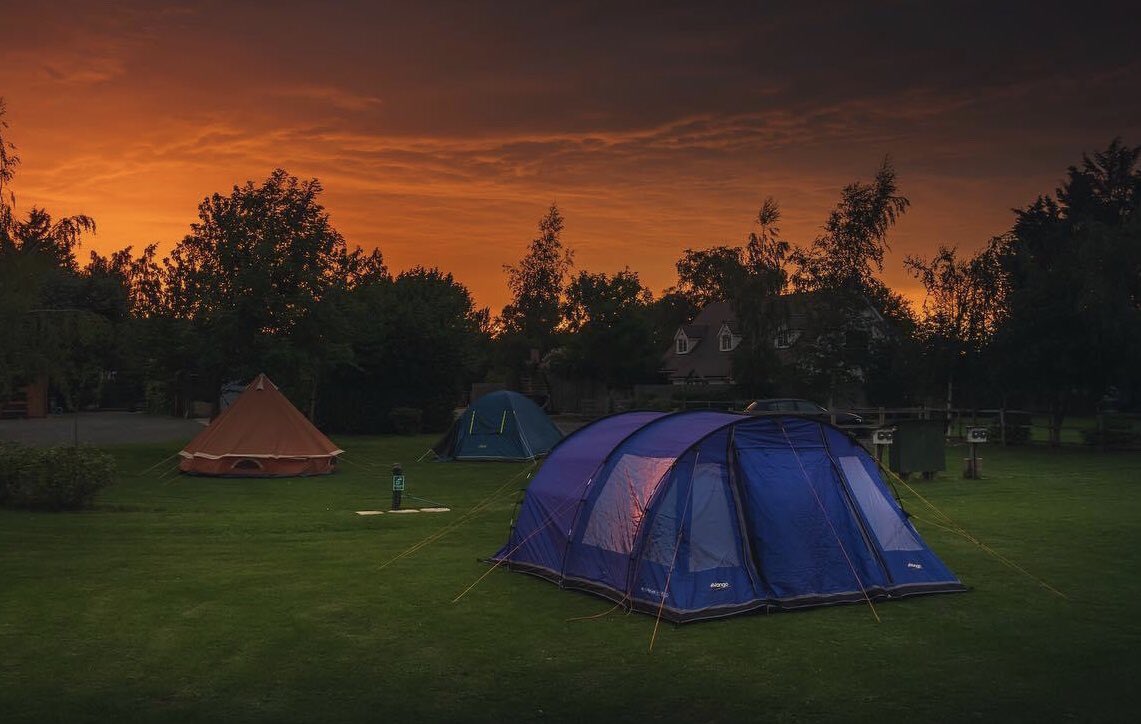 MillFarmTweets's tweet photo. Enjoying the last of the summer evenings #camping #outsideliving #weekendvibes https://t.co/FkvafqDJn9