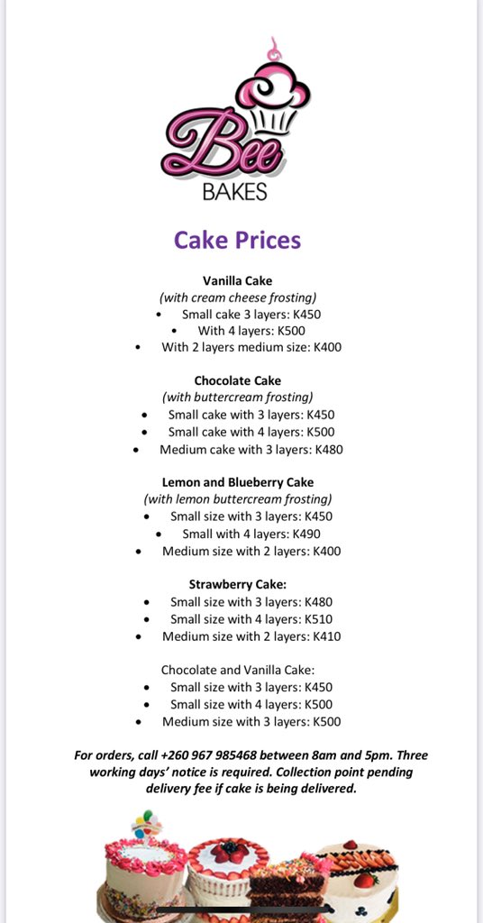 BeeBakes2's tweet image. Order your cakes today 💝