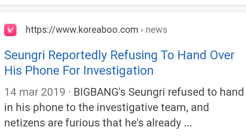 17. Οι φωτογραφίες είναι αποδεικτικά στοιχεία ότι τα μέσα ενημέρωσης είπαν ψέματα για το ότι ο Seungri δεν είχε παραδώσει τα τηλέφωνά του ώστε να βοηθήσει στην υπόθεση...